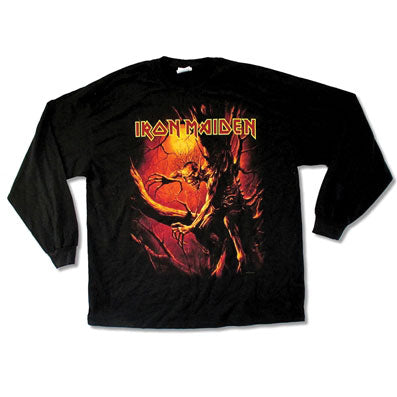 Iron Maiden Fear Of The Dark 2010 Tour  Long Sleeve Front
