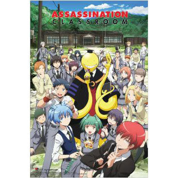 Assassination Classroom Group Domestic Poster