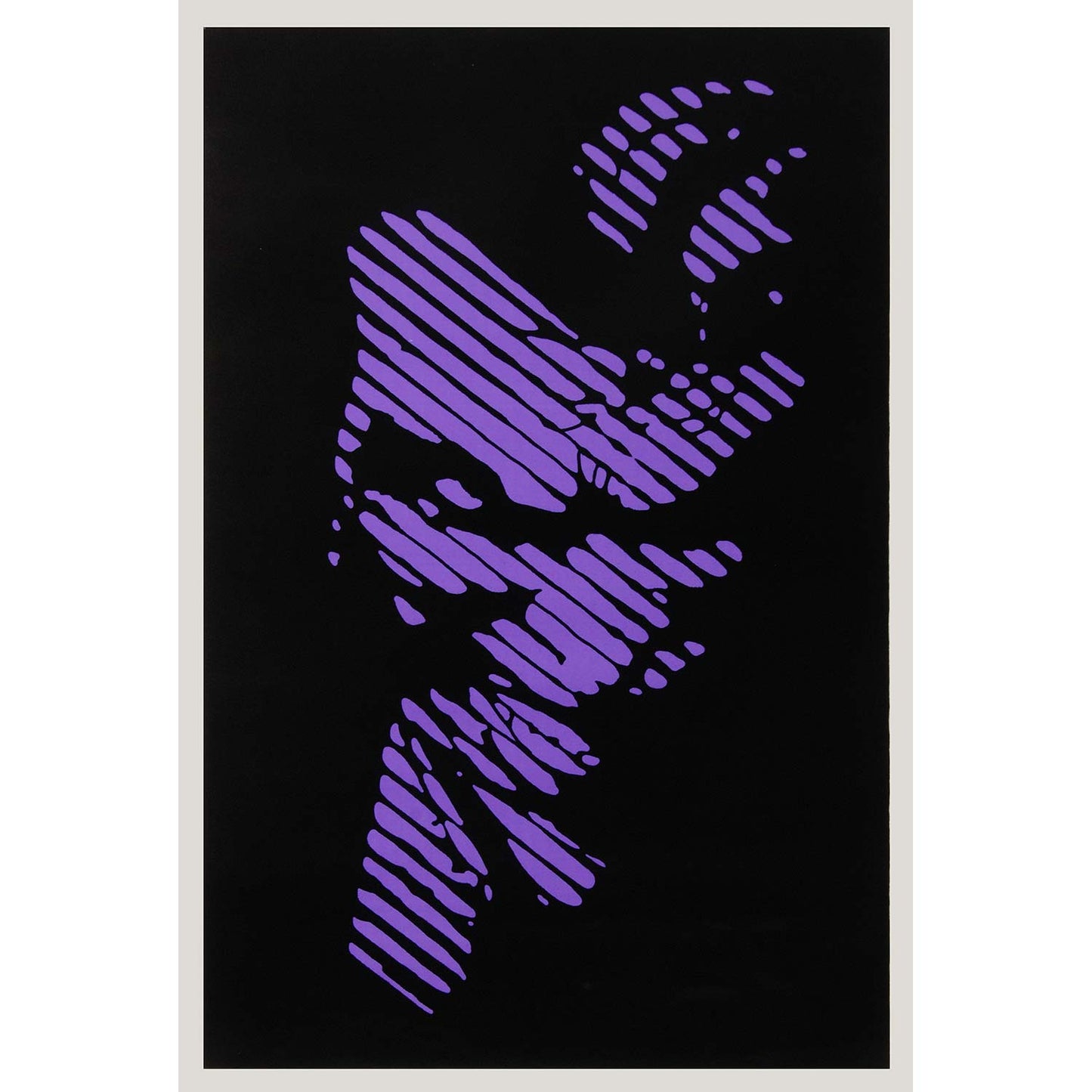 Batman Silhouette Blacklight