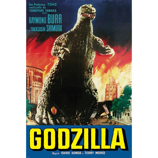 Godzilla Fire Domestic Poster