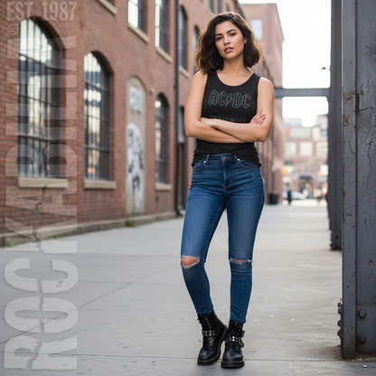 Back In Black Womens Tank