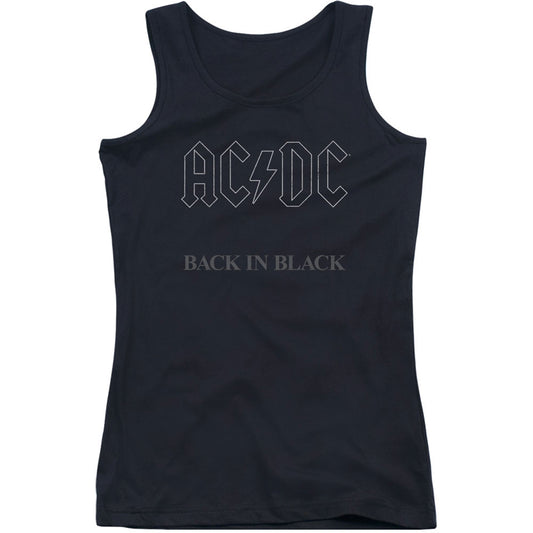 AC/DC Back In Black Womens Tank Front
