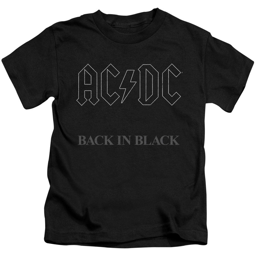 AC/DC Back In Black Juvenile Childrens T-shirt