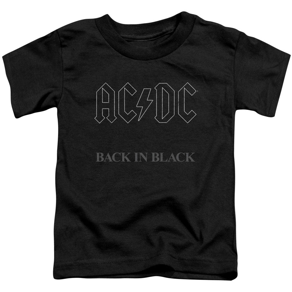 Back In Black Toddler Childrens T-shirt