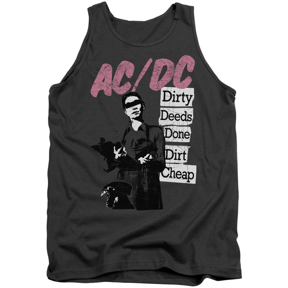 AC/DC Dirty Deeds Mens Tank Front