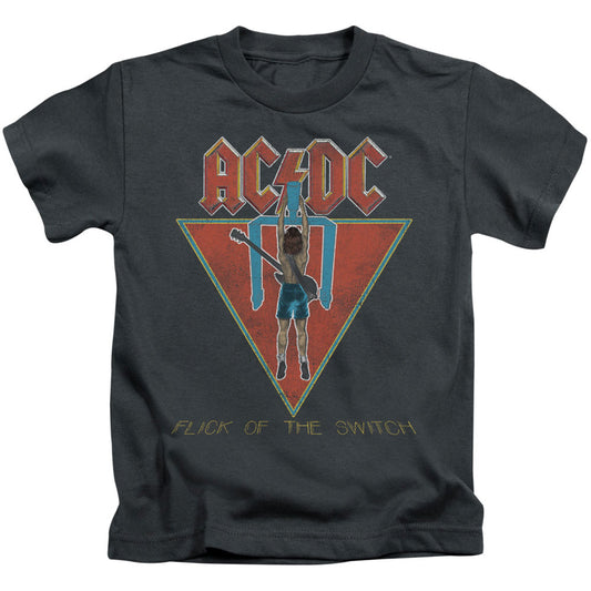 AC/DC Flick Of The Switch Juvenile Childrens T-shirt Front