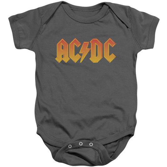 AC/DC Logo  100% Cotton Bodysuit Front
