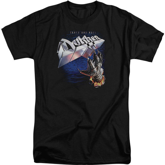 Dokken Tooth And Nail Adult T-shirt Tall Front