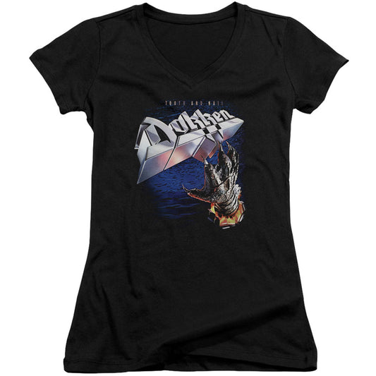 Dokken Tooth And Nail Cap Sleeve Junior Top