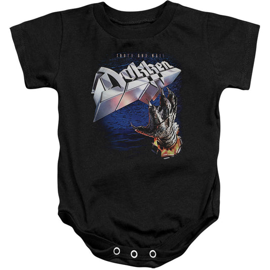 Dokken Tooth And Nail  100% Cotton Bodysuit Front