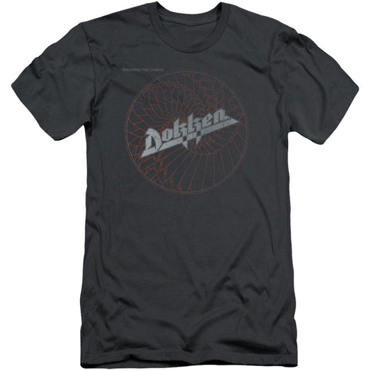 Dokken Breaking The Chains Adult Slim Fit Slim Fit T-shirt