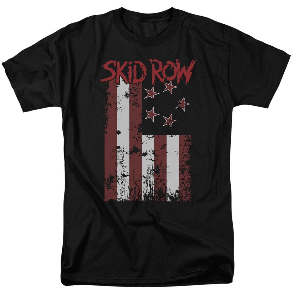 Skid Row Flagged Adult T-shirt