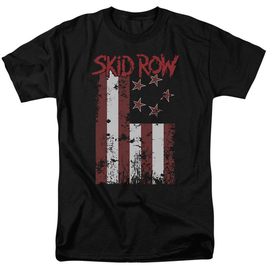 Skid Row Flagged Adult T-shirt