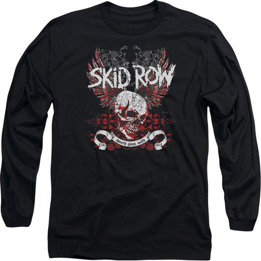 Skid Row Winged Skull Long Sleeve
