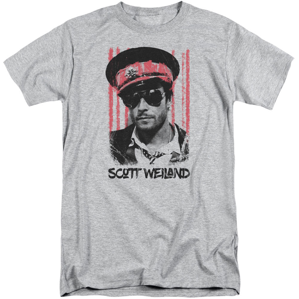 Scott Weiland Black Hat Adult T-shirt Tall