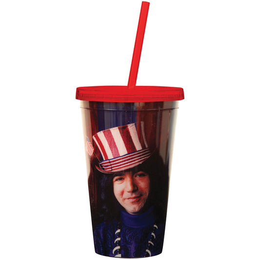 Jerry Garcia Captain Trips Straw Tumbler Front