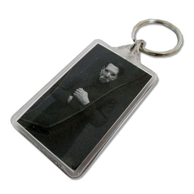 Marilyn Manson Coat Plastic Key Chain Front