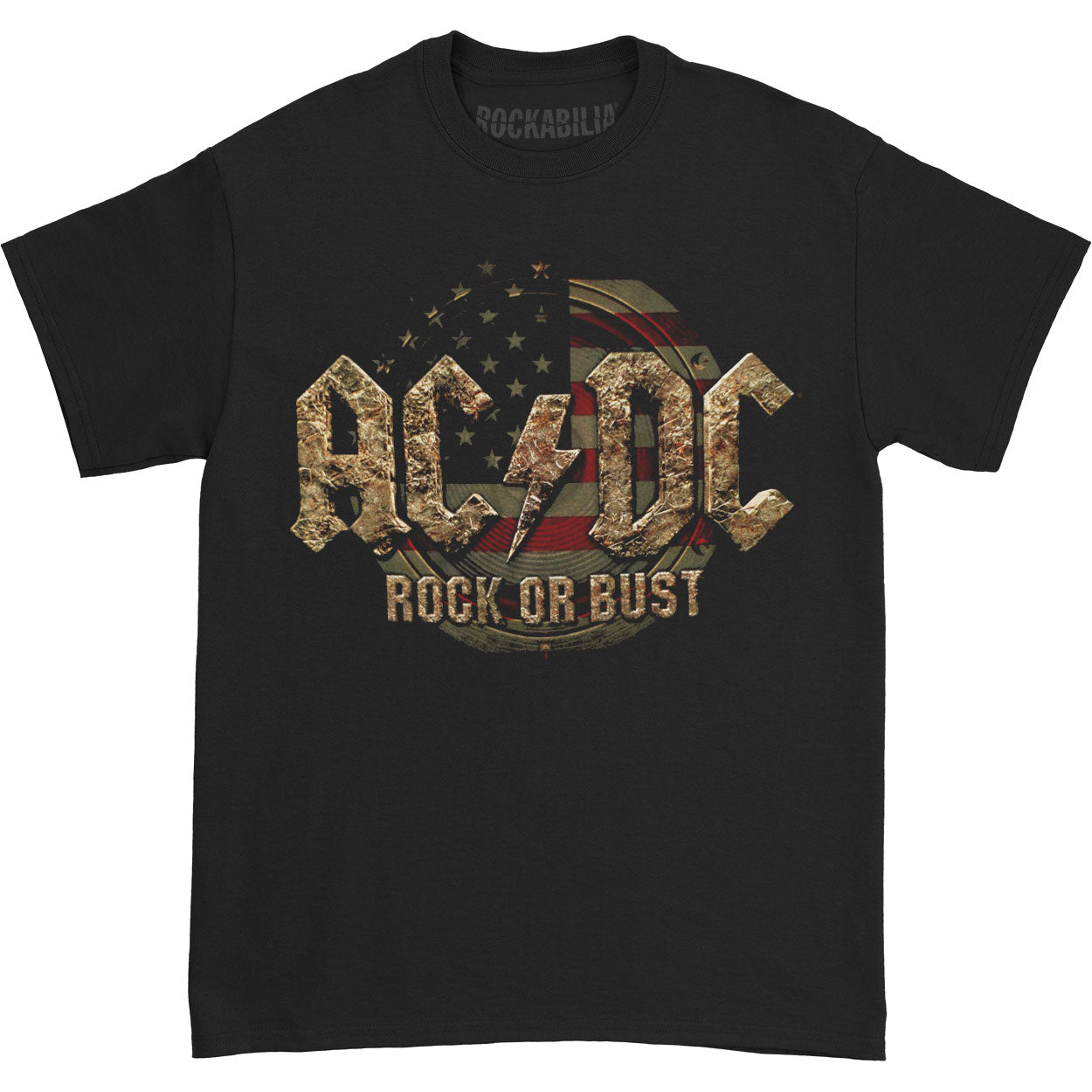 AC/DC Rock or Bust 2016 Tour T-shirt Front