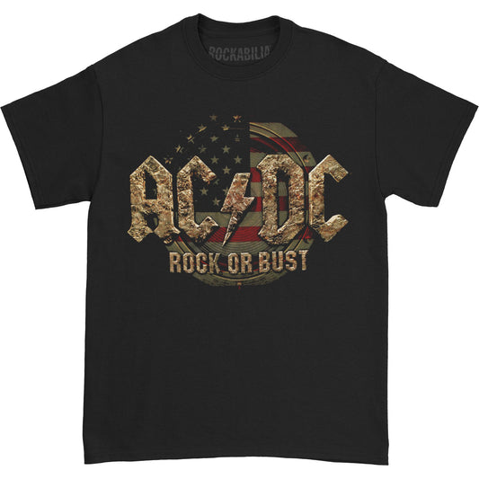 AC/DC Rock or Bust 2016 Tour T-shirt Front