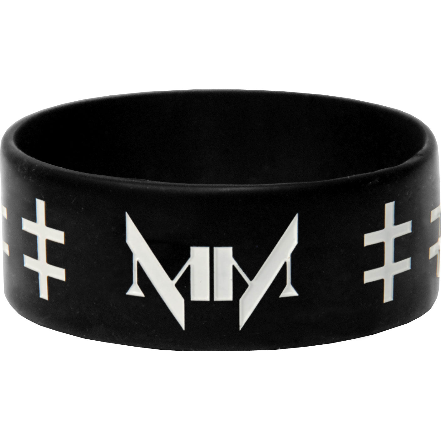Crosses Rubber Bracelet