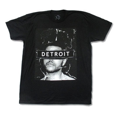 Weeknd Detroit 2015 Event T-shirt