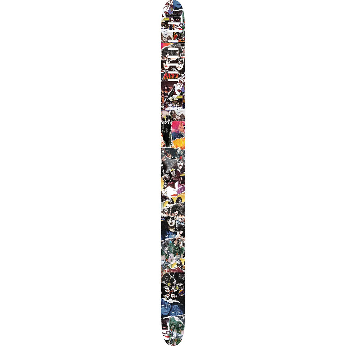 KISS Collage Guitar Strap Front