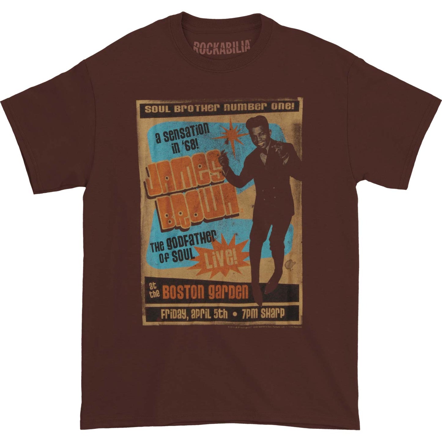 James Brown Soul Brother No 1 T-shirt