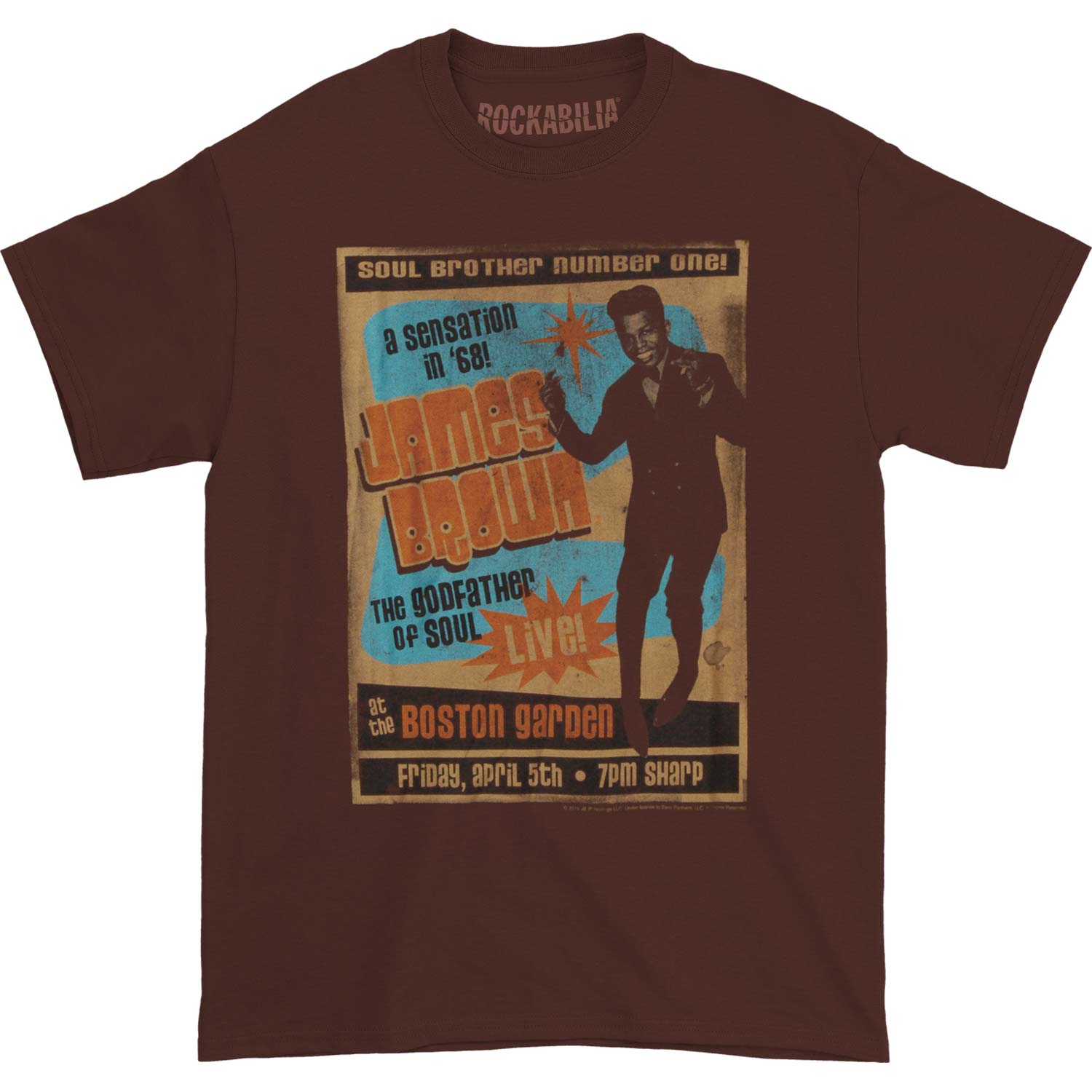 James Brown Soul Brother No 1 T-shirt
