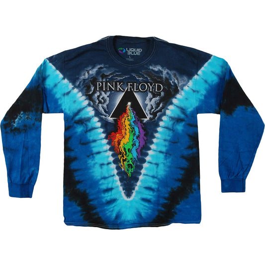 Pink Floyd Prism River Tie Dye  Long Sleeve Front