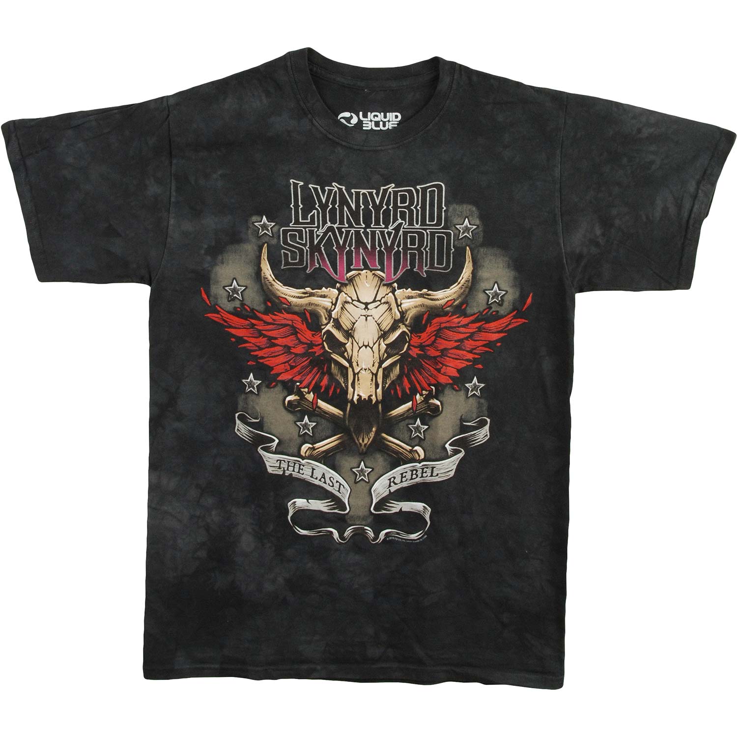 Lynyrd Skynyrd The Last Rebel Tie Dye T-shirt Front