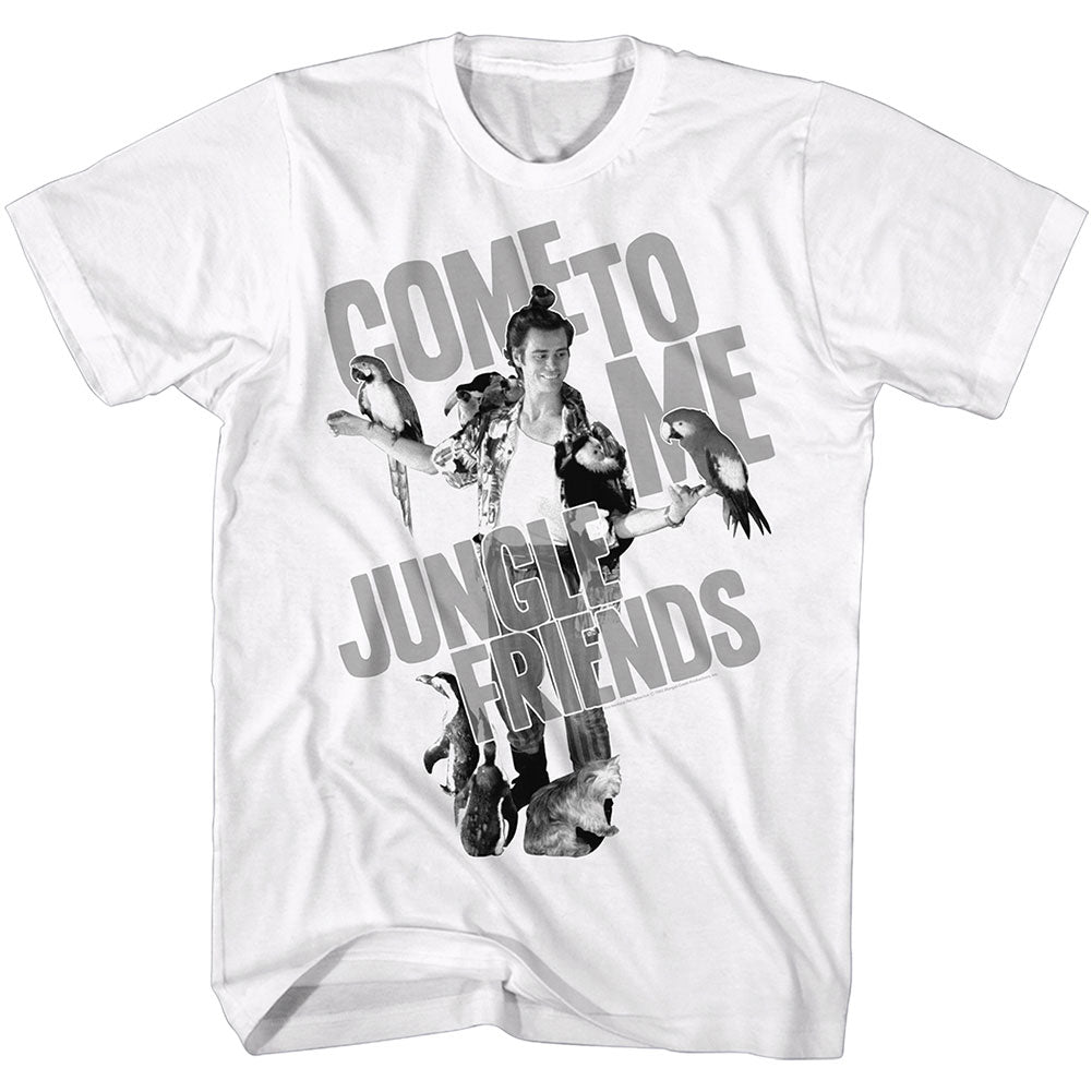 Ace Ventura Jungle Friends Slim Fit T-shirt Front