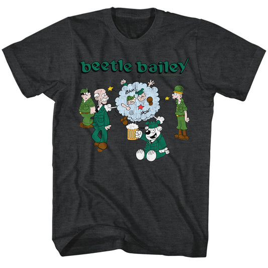 Beetle Bailey Beetle Brawl Slim Fit T-shirt Front