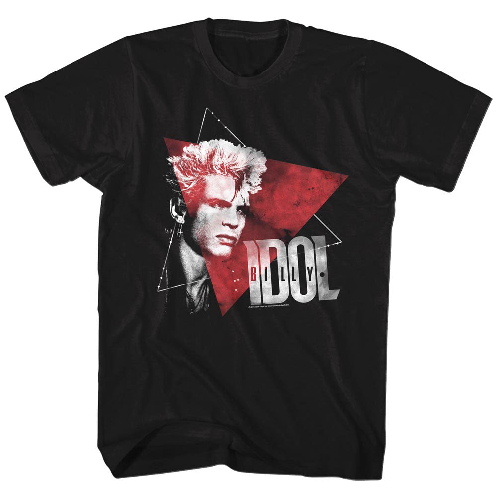 Billy Idol Triangle Slim Fit T-shirt Front