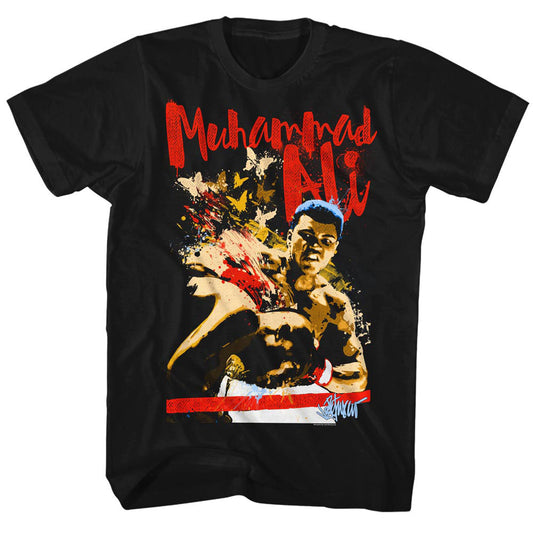 Muhammad Ali Butterflybee Slim Fit T-shirt Front