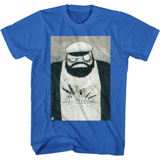 Popeye Crazy Brut Slim Fit T-shirt Front
