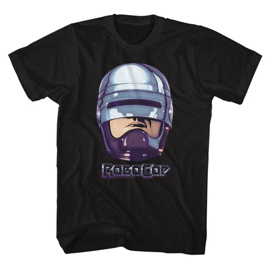Robocop 90S Chrome Slim Fit T-shirt Front