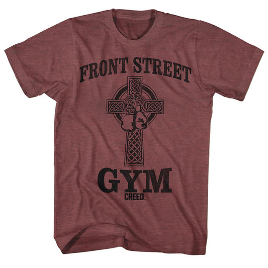 Rocky Frontstreetgym Slim Fit T-shirt Front