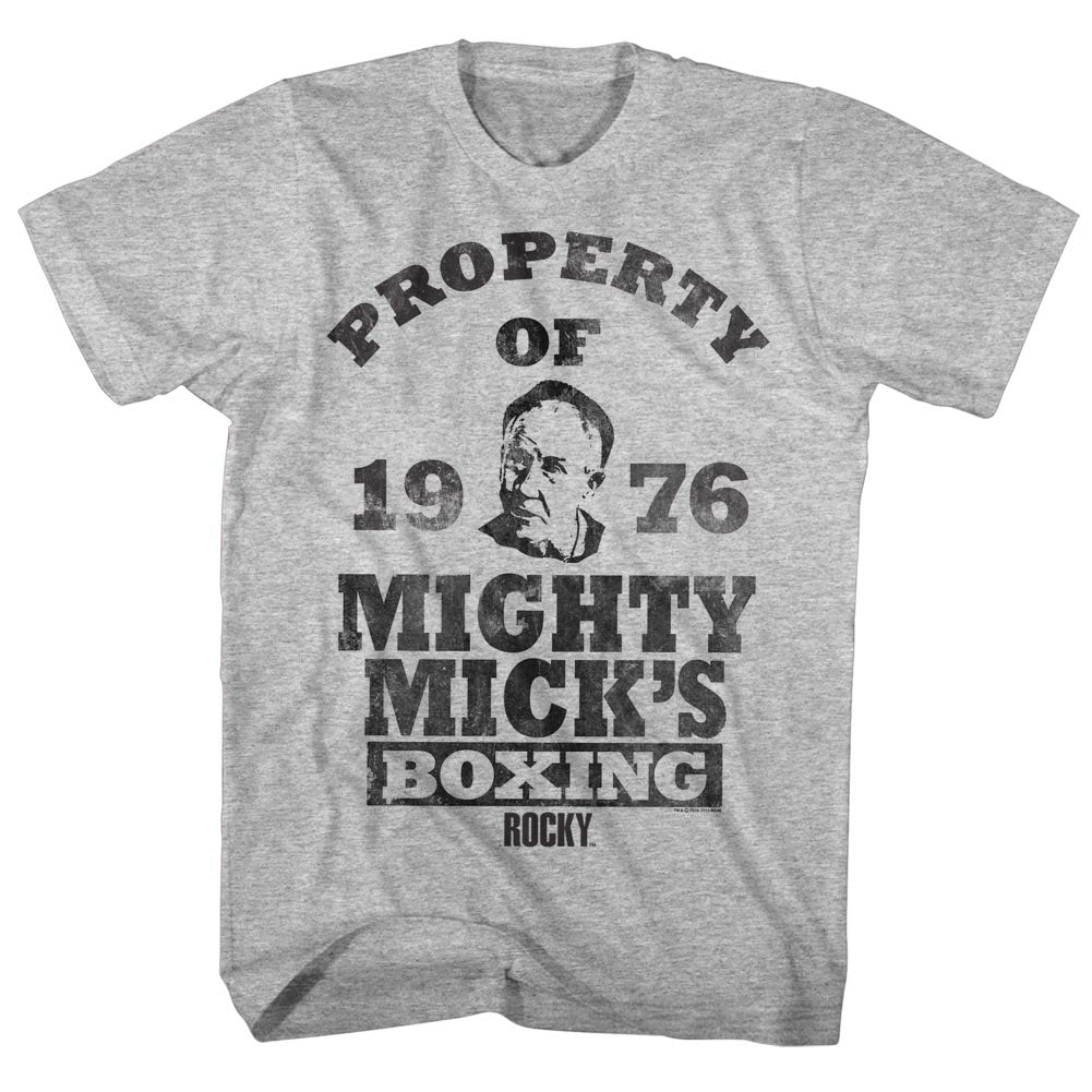 Rocky Property Of Slim Fit T-shirt Front