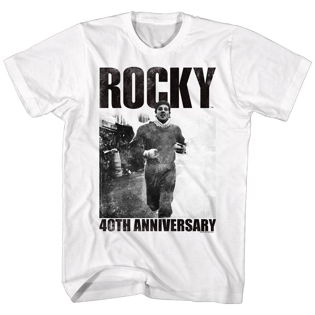 Rocky 40Th Slim Fit T-shirt Front