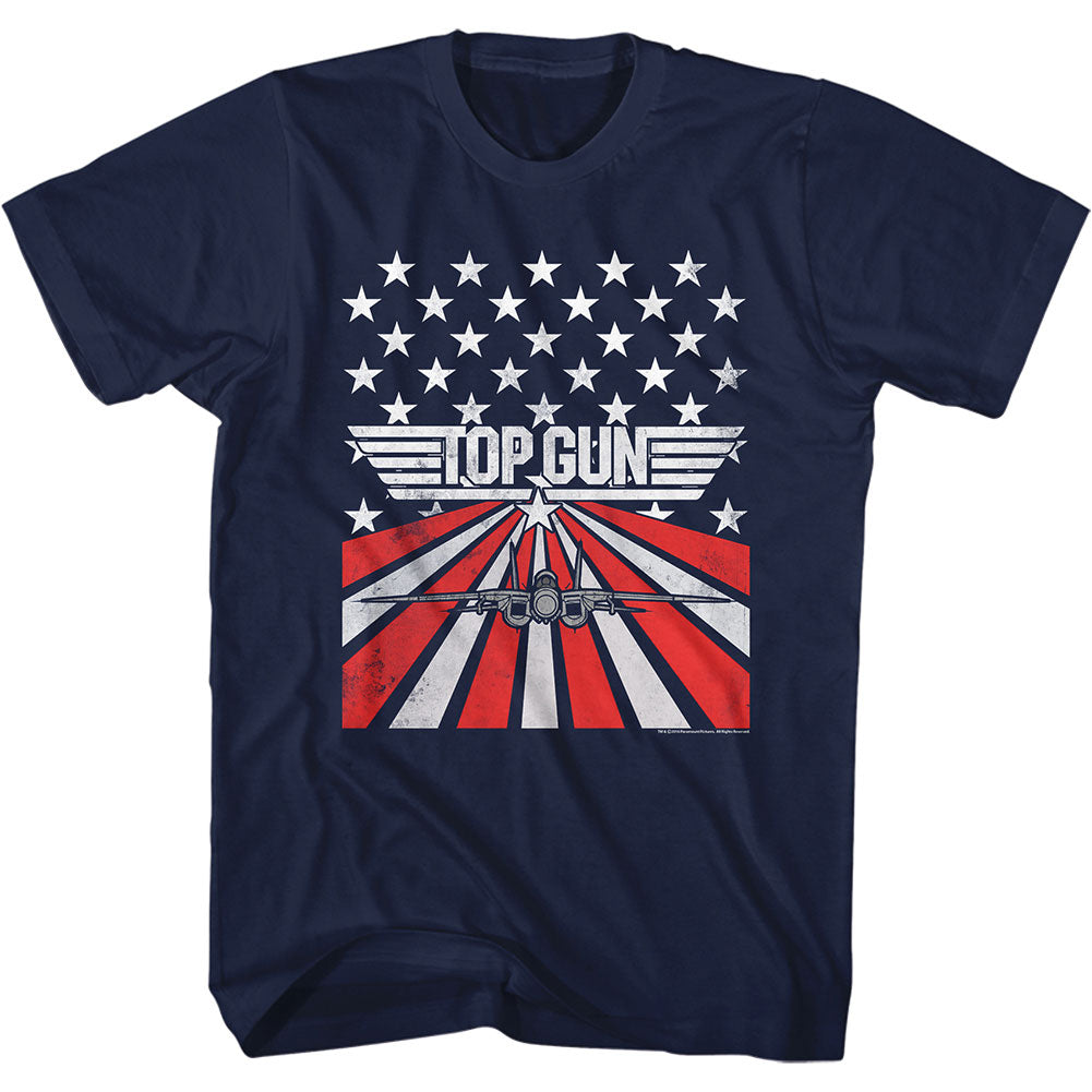 Top Gun Stars & Stripes Slim Fit T-shirt Front