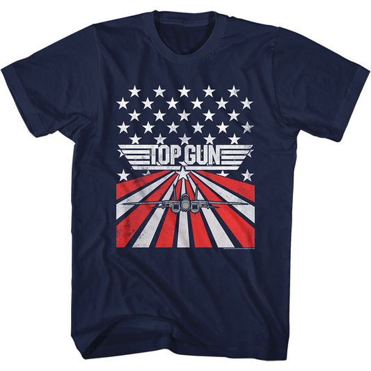 Top Gun Stars & Stripes Slim Fit T-shirt Front