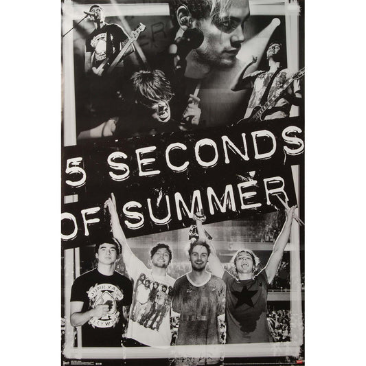 5 Seconds Of Summer Collage Domestic Poster Front