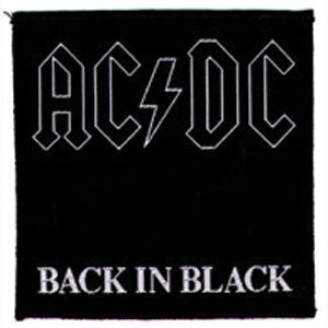 AC/DC Woven Patch