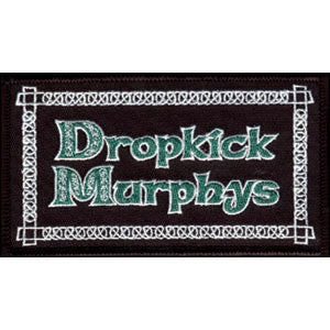 Dropkick Murphys Logo Embroidered Patch Front
