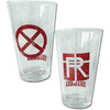 Set 3 Glass Anime Glassware