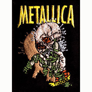 Metallica Embroidered Patch Front
