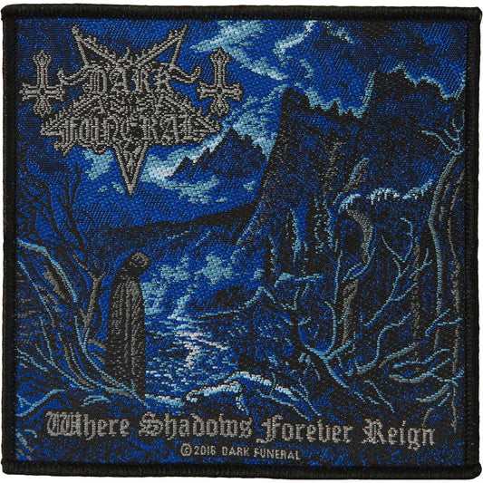 Dark Funeral Where Shadows... Woven Patch