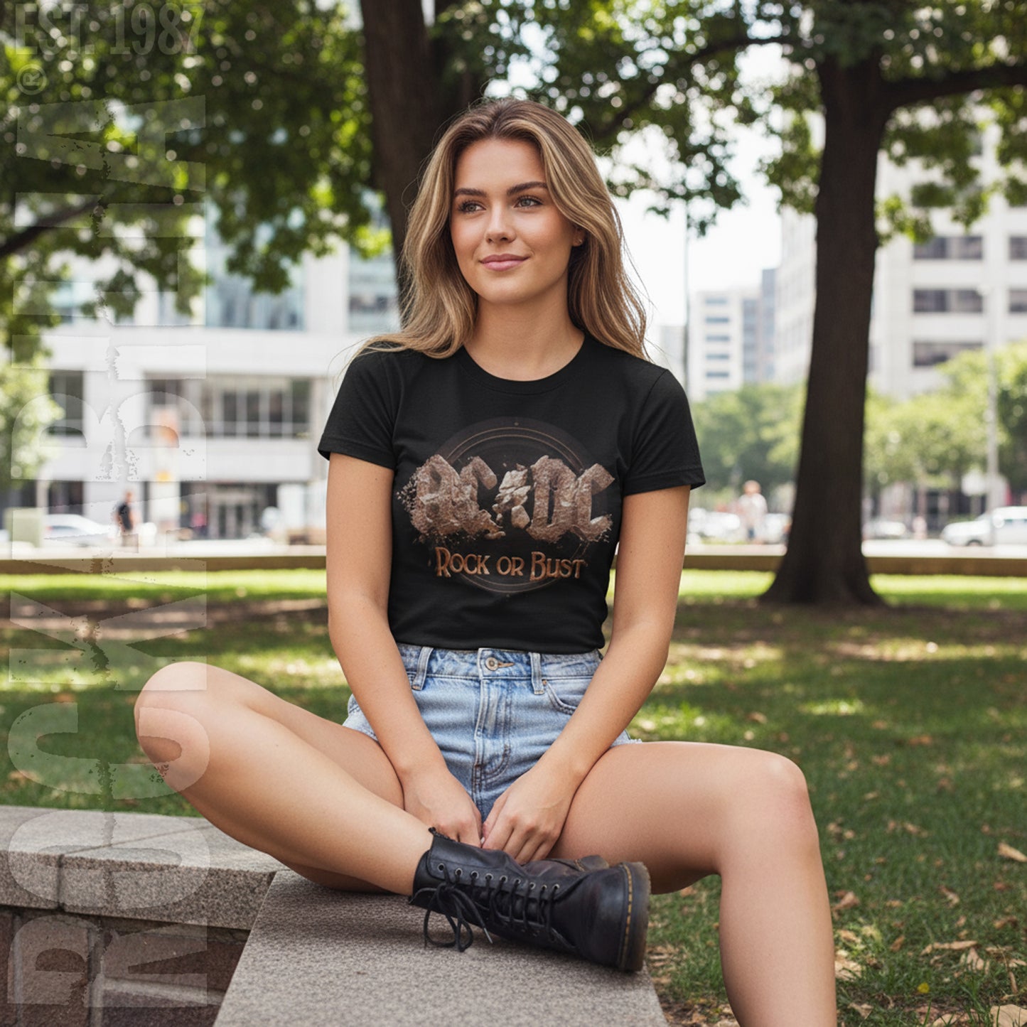 Rock Or Bust Junior Top