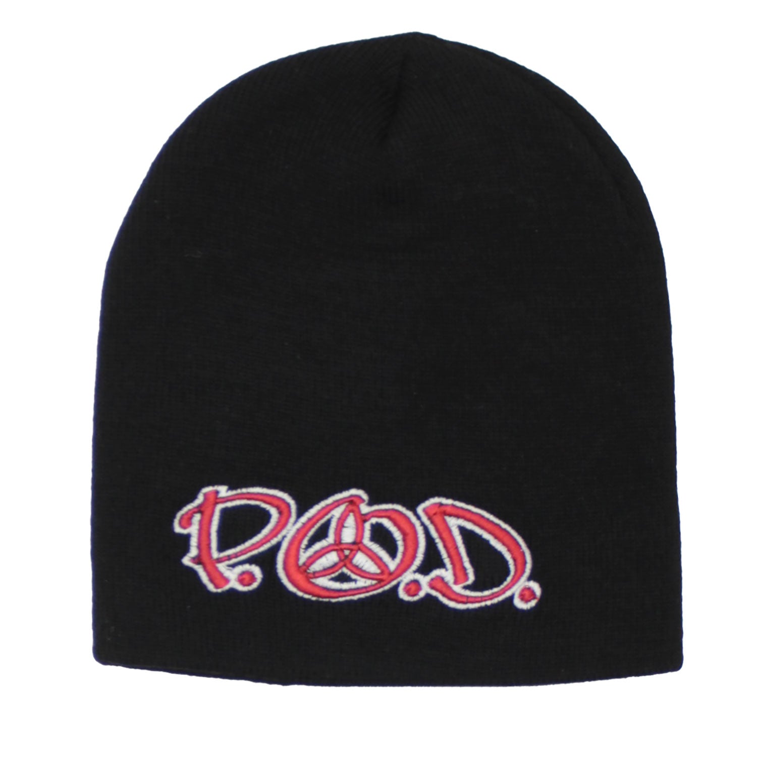 P.O.D. Embroidered P.O.D. Logo Beanie