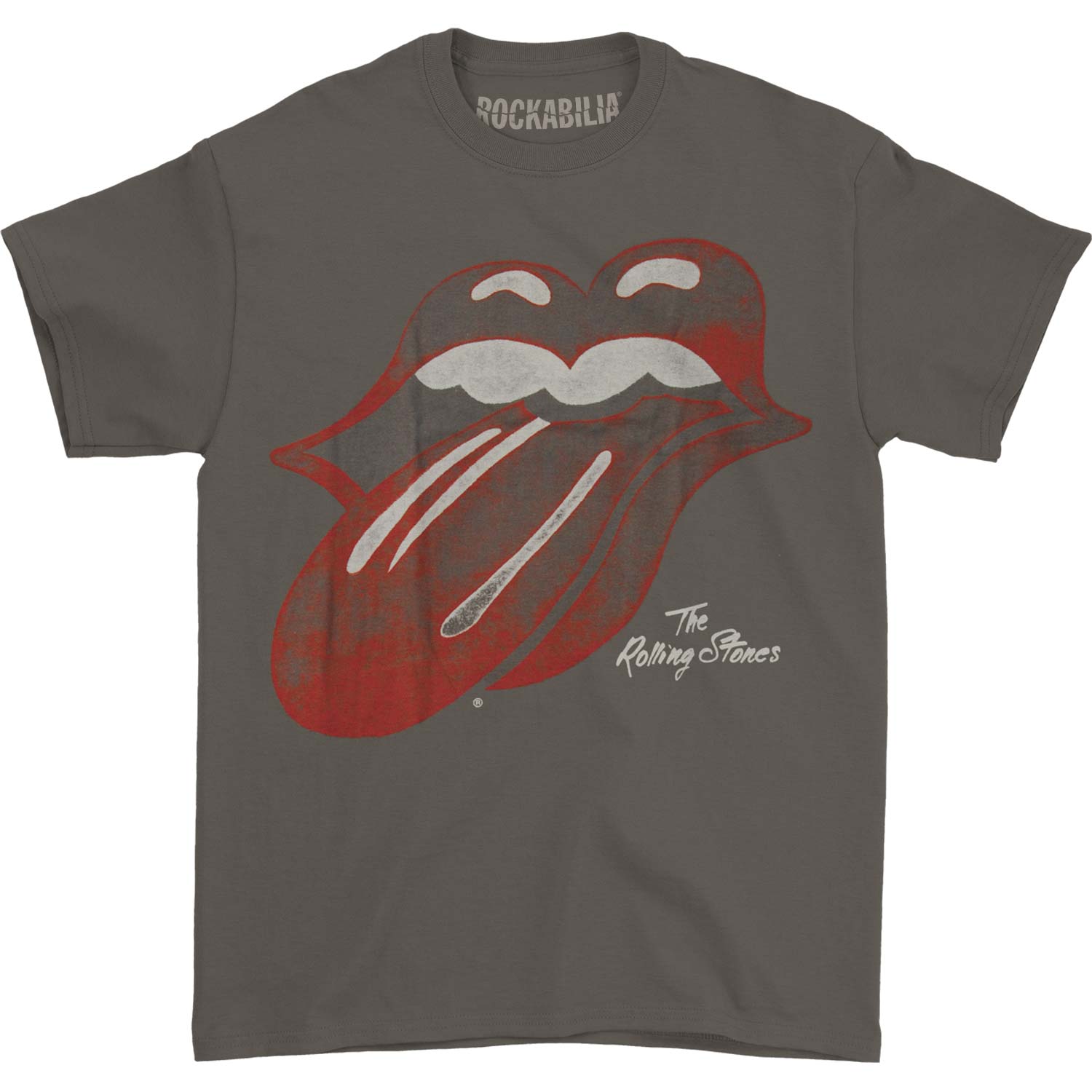 Rolling Stones Vintage Tongue Logo T-shirt Front